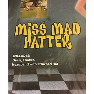 spirit halloween Other - Miss mad hatter Halloween costume spirit halloween Other - Miss mad hatter Halloween costume